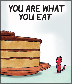 Nomchom Comic - You Are What You Eat