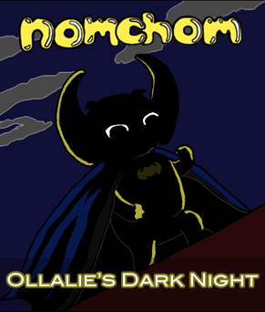 Ollalie's Dark Night - nomchom comic cover