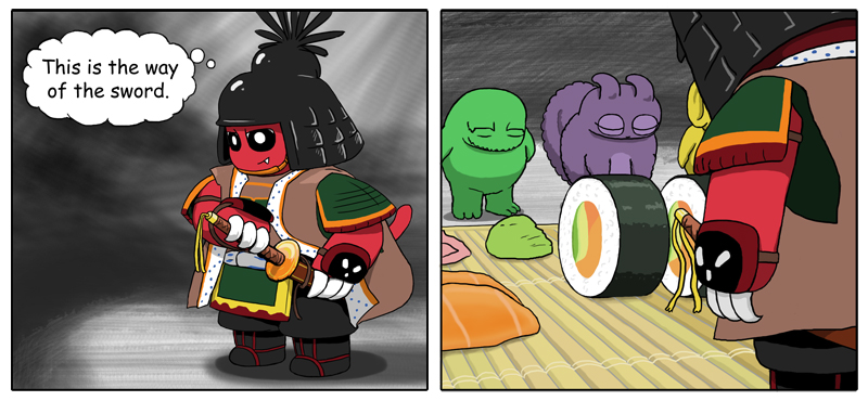 Sushi Samurai page 2