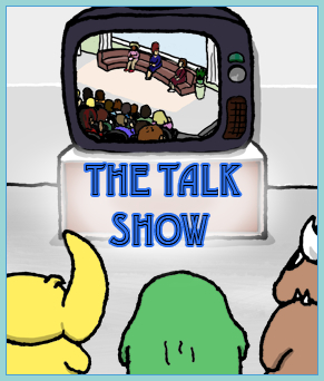 The Talk Show - nomchom comic cover